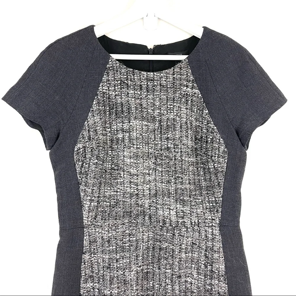 J.Crew Italian Tweed Sheath Dress